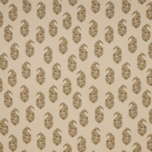 neutral botanical cotton fabric from iLiv