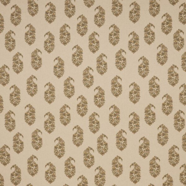Thalassa Fabric - Cedar by neutral botanical cotton fabric from iLiv
