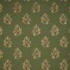 green botanical embroideried fabric from iLiv