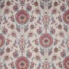 red botanical embroideried fabric from iLiv