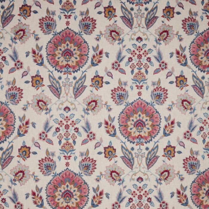 Jaipuri Fabric - Carmine swatch