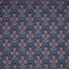 purple botanical embroideried fabric from iLiv