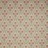 red botanical embroideried fabric from iLiv