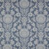 blue botanical jacquard fabric from iLiv