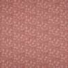 red botanical jacquard fabric from iLiv