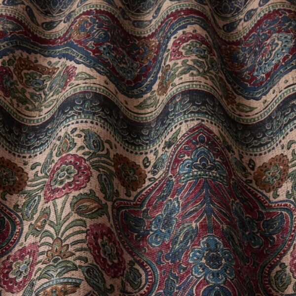 Sari Fabric - Carmine by Sari Fabric - Carmine from
