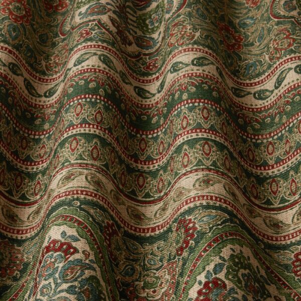 Sari Fabric - Pine by Sari Fabric - Pine from