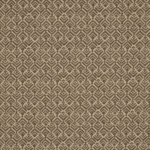 brown geometric cotton fabric from iLiv