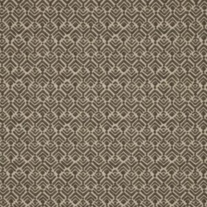black-grey geometric cotton fabric from iLiv
