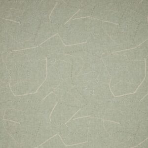 green contemporary embroideried fabric from iLiv