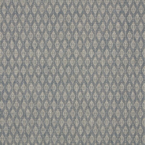 Marquise Fabric - Hydro by blue geometric woven fabric from iLiv
