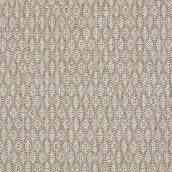 Marquise Fabric - Mink by neutral geometric woven fabric from iLiv