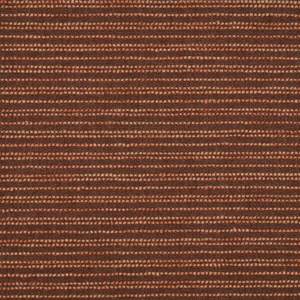 Riva Fabric - Auburn by brown striped woven fabric from iLiv