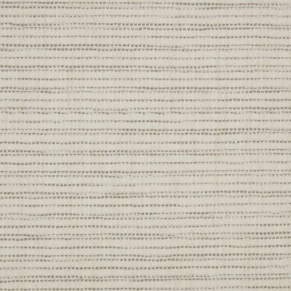 Riva Fabric - Limestone by white striped woven fabric from iLiv