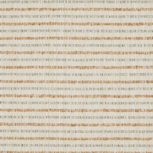 orange striped jacquard fabric from iLiv