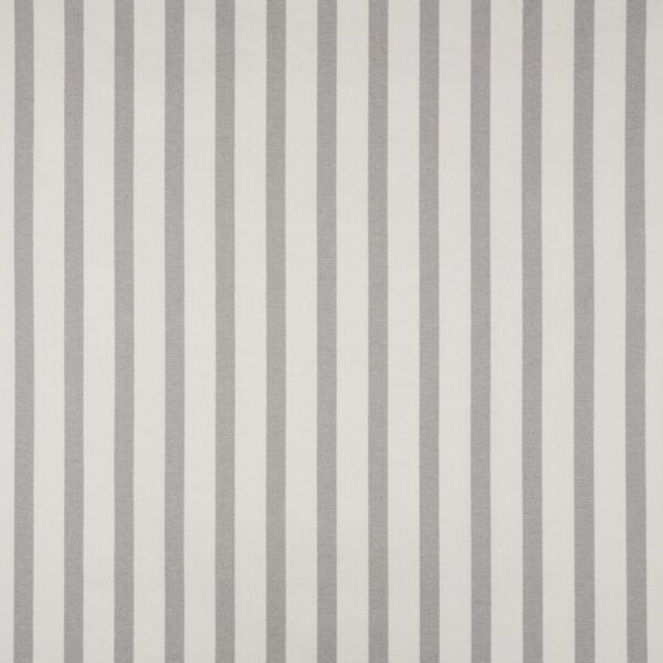 Solara Fabric - Pewter by black-grey striped woven fabric from iLiv