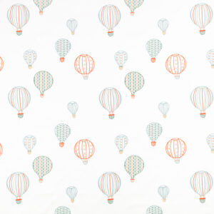 blue children's embroideried fabric from Villa Nova