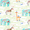 multicolour children's printed fabric from Villa Nova