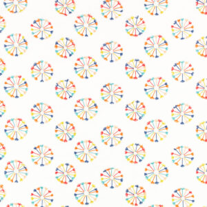 multicolour children's printed fabric from Villa Nova
