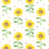 green children's printed fabric from Villa Nova