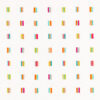 multicolour children's printed fabric from Villa Nova