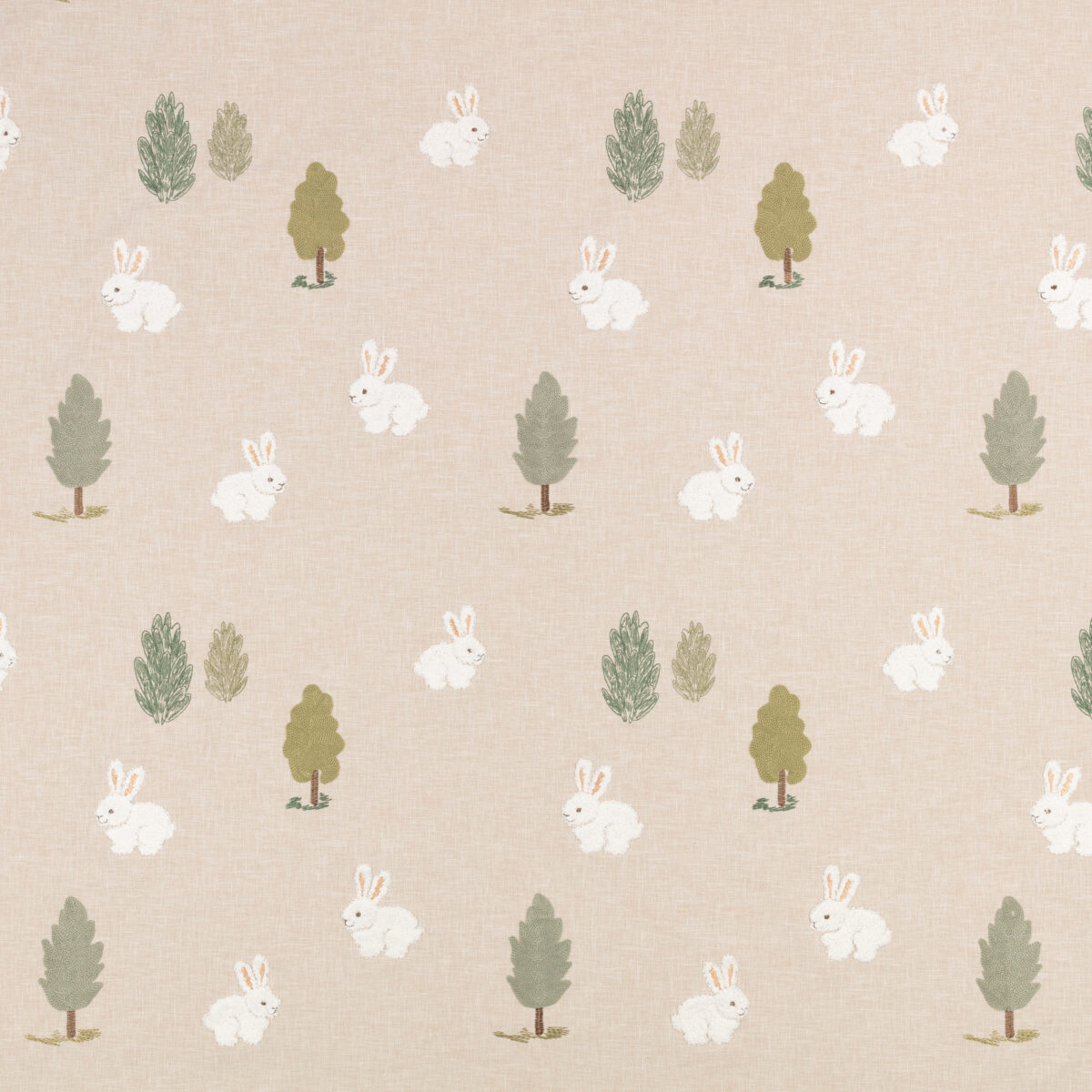 multicolour children's embroideried fabric from Villa Nova