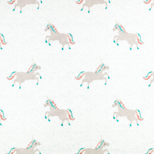 multicolour children's embroideried fabric from Villa Nova