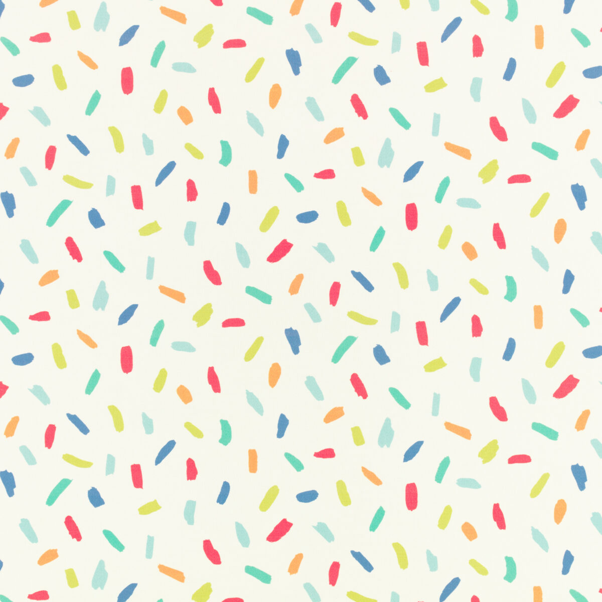 Sprinkles Fabric - Rainbow by multicolour children's printed fabric from Villa Nova