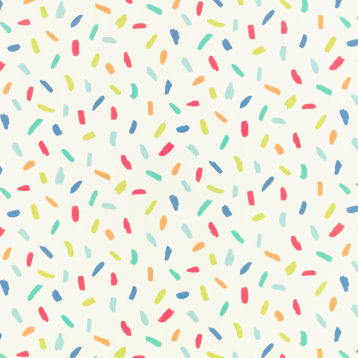 Sprinkles Fabric - Rainbow swatch