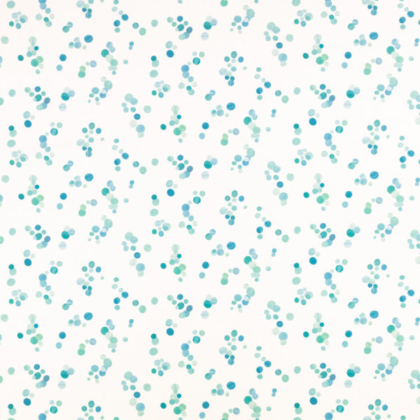 Ocean-Bubbles Fabric - 1 by blue children's printed fabric from Villa Nova