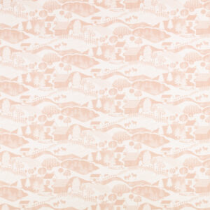 pink children's printed fabric from Villa Nova