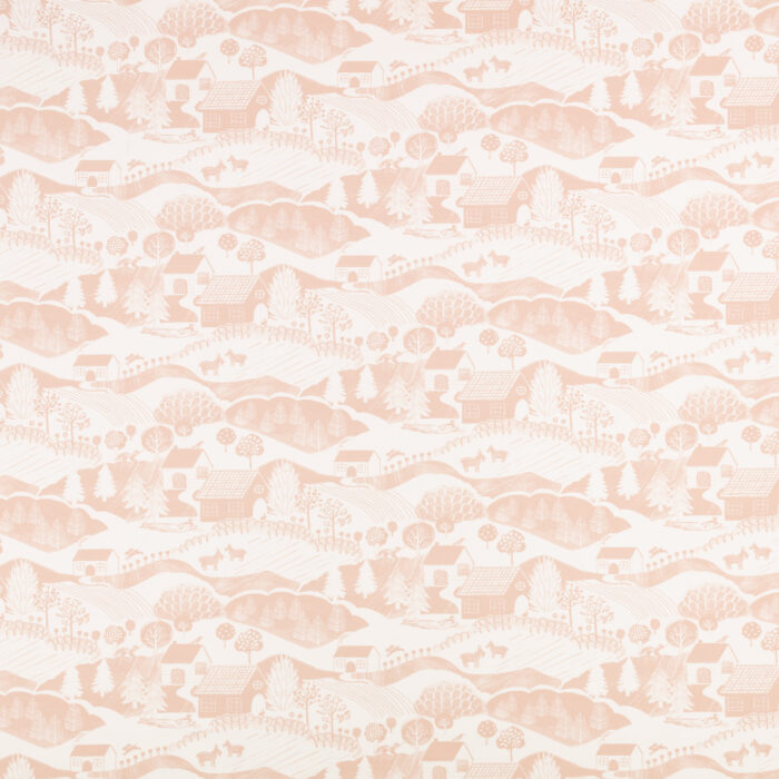 Far Far Away Fabric - Blush swatch