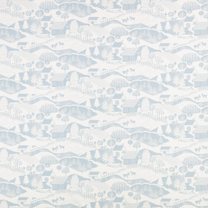 Far Far Away Fabric - Fjord swatch