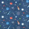 blue children's printed fabric from Villa Nova
