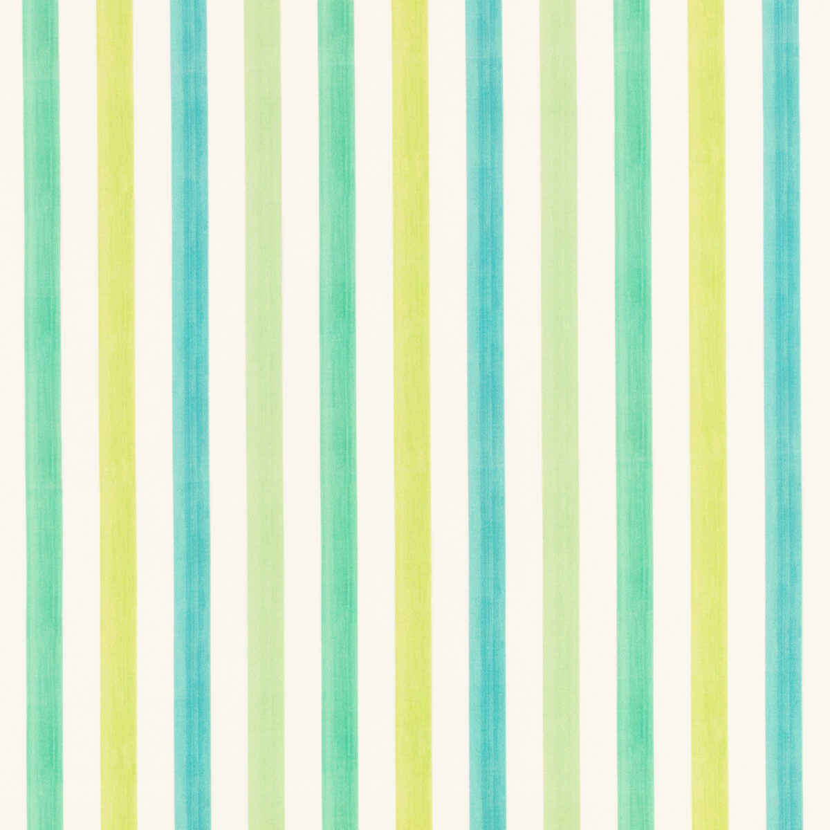 Candy Cane Fabric - Rainforest by blue striped printed fabric from Villa Nova