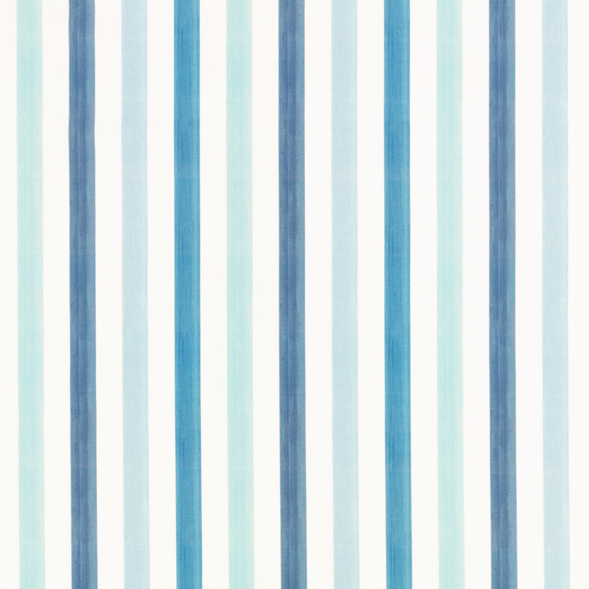 Candy Cane Fabric - Ocean by blue striped printed fabric from Villa Nova
