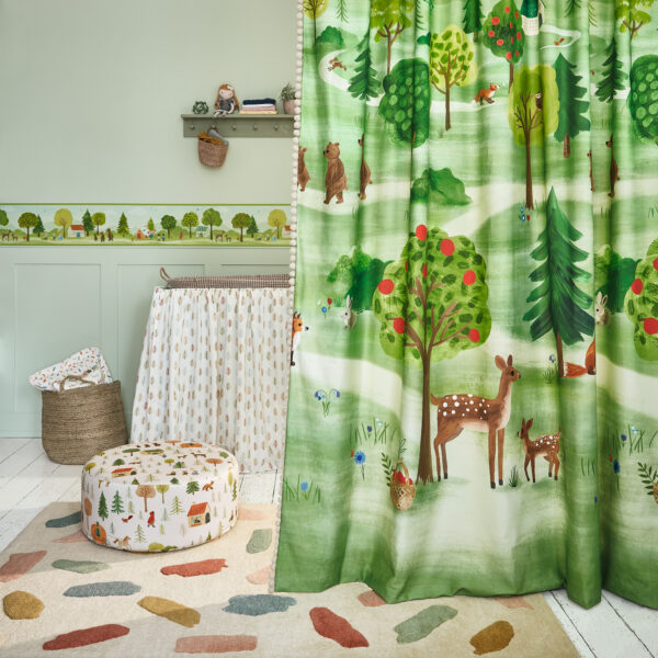 Tiny Trees Fabric by Tiny Trees Fabric from