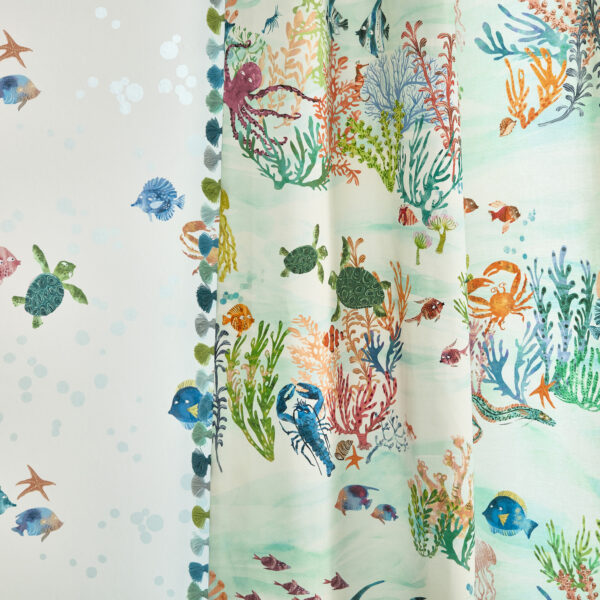 Coral Kingdom Fabric - 1 by Coral Kingdom Fabric - 1 from
