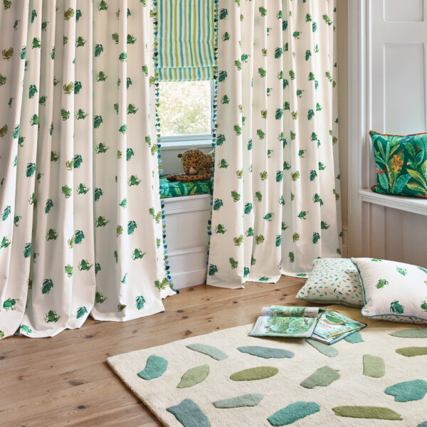 Leap Frog Fabric - 1 from