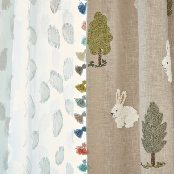 Tumble Tuft Fabric - Pearl by Tumble Tuft Fabric - Pearl from