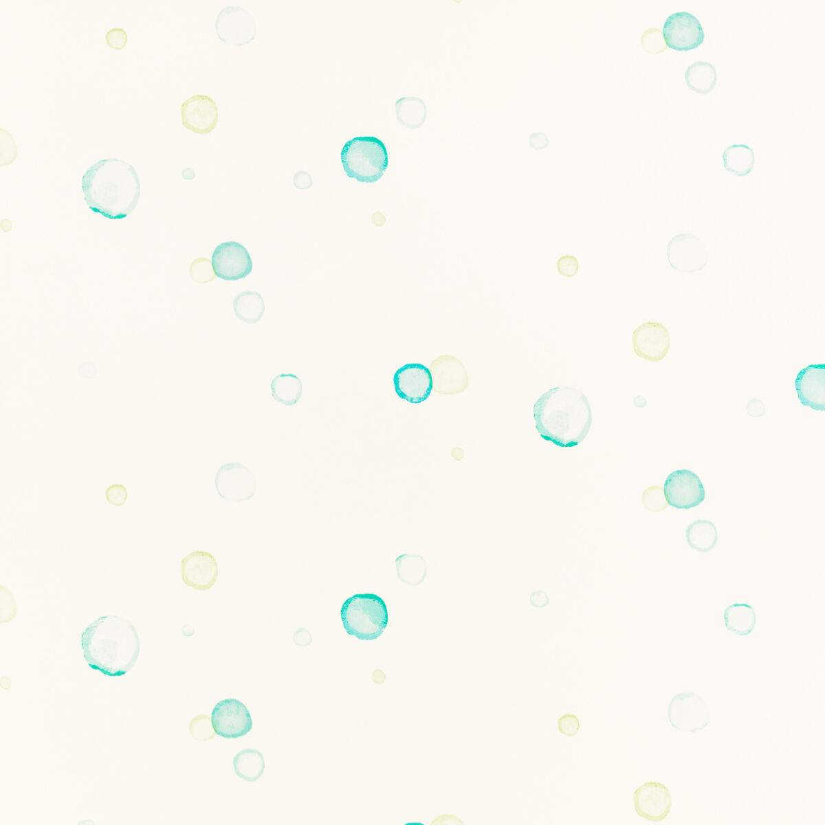 Bubbles Wallcovering - Sky by blue spotted wallpaper from villa nova