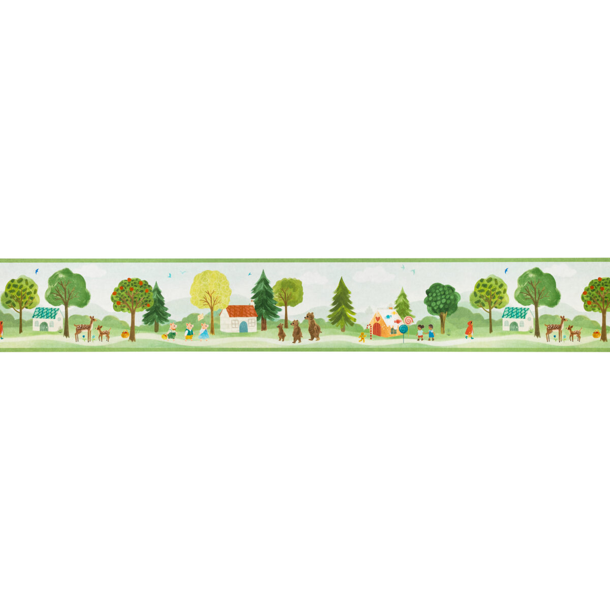 Once Upon A Time Border - 1 by green children's wallpaper from villa nova