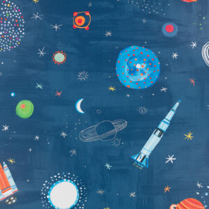 blue children's wallpaper from villa nova