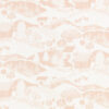 orange children's wallpaper from villa nova