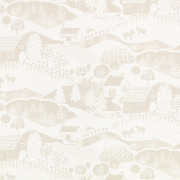 neutral children's wallpaper from villa nova