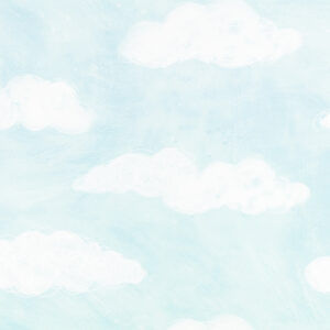 blue children's wallpaper from villa nova