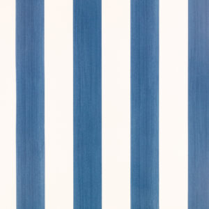 blue striped wallpaper from villa nova