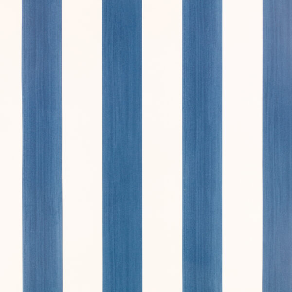 Candy Stripe Wallcovering - Night by blue striped wallpaper from villa nova