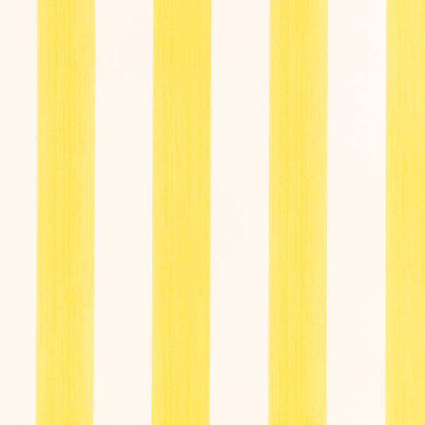 Candy Stripe Wallcovering - Sunflower by yellow striped wallpaper from villa nova