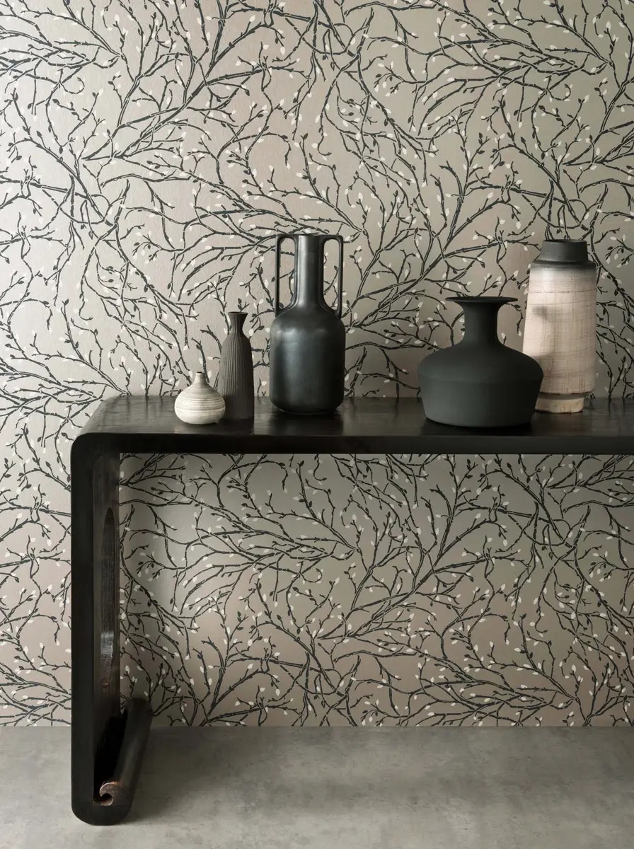 How The Seasons Inspire Interiors: Winter by Osborne & Little - Twiggy Wallpaper